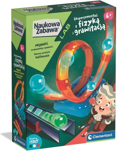 Fizika in gravitacija CLEMENTONI – izobraževalni komplet za otroke od 6 let