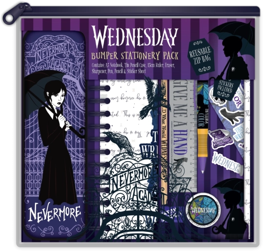 Velik šolski komplet Wednesday