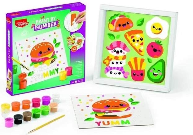 Creativ slikanje po številkah Yummy