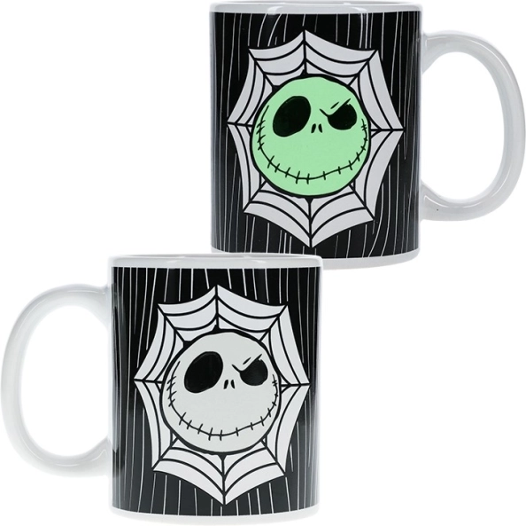 Keramična skodelica Jack Skellington, ki sveti