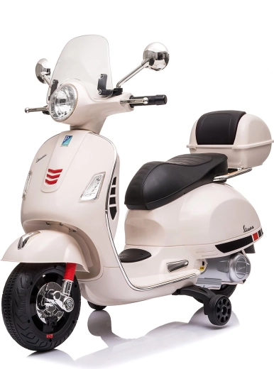Chipolino električni otroški motor Vespa GTS bel