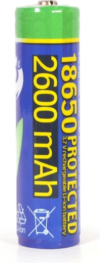 Li-ion akumulator 18650 3,7 V 2600 mAh z zaščito
