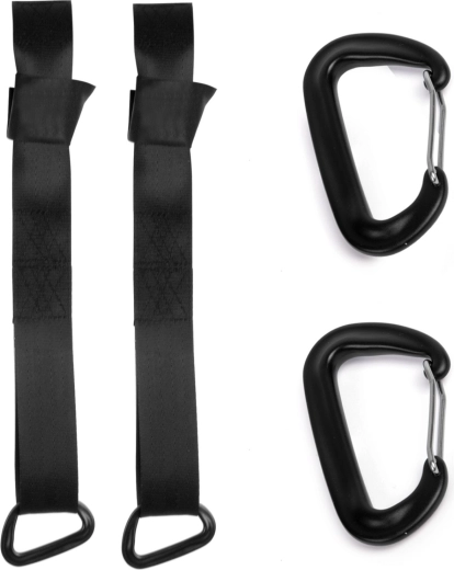 Neo-Sport trakovi za obešanje gugalnic in visečih mrež 150 cm, 2 kosa