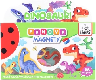 Peneasti magneti Dinozavri za otroke 4 mm