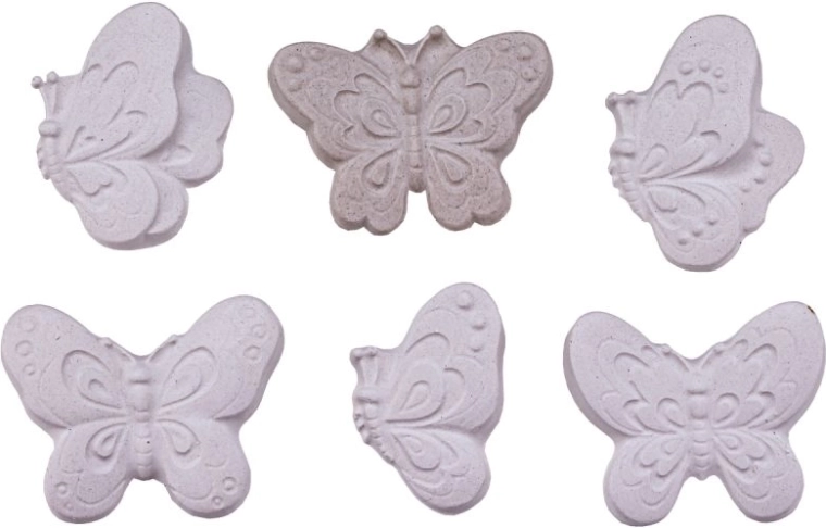 6 butterflies to cast and decorate yourself