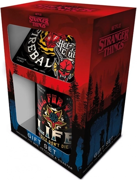 Darilni set Stranger Things Hellfire Club