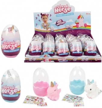 jajce presenečenja samorog – plastična igrača za otroke