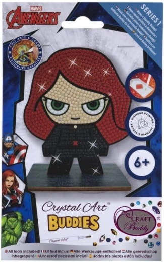 Crystal Art figurica Black Widow