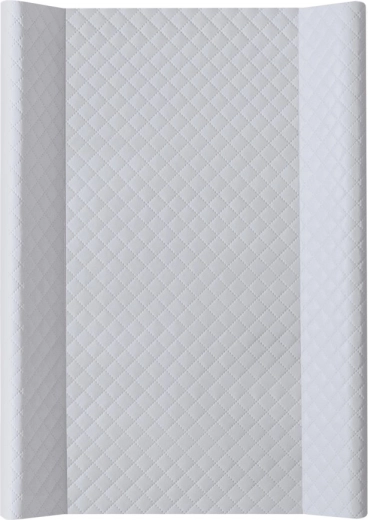 Ceba Baby previjalna podloga za posteljico Comfort Caro Grey 50 × 70 cm s trdo desko