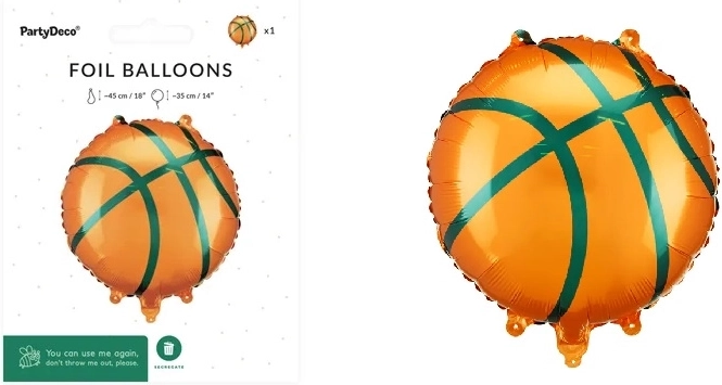Folijski balon Košarkarska žoga