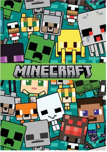 Minecraft zvezek A6