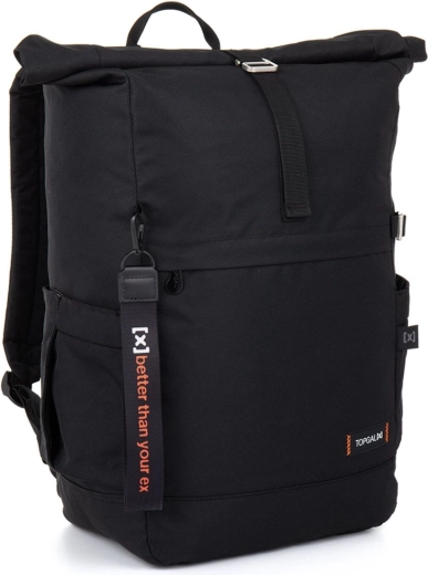 Črn rolltop nahrbtnik Topgal X Ezra