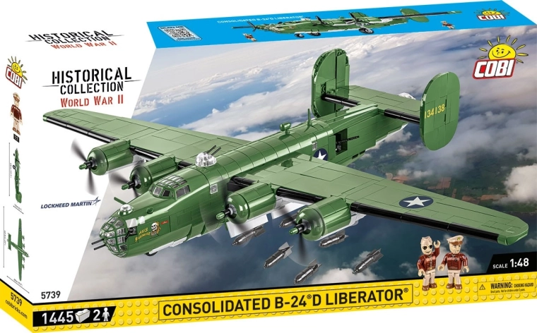 Cobi Consolidated B-24D Liberator 1:48 gradbeni komplet