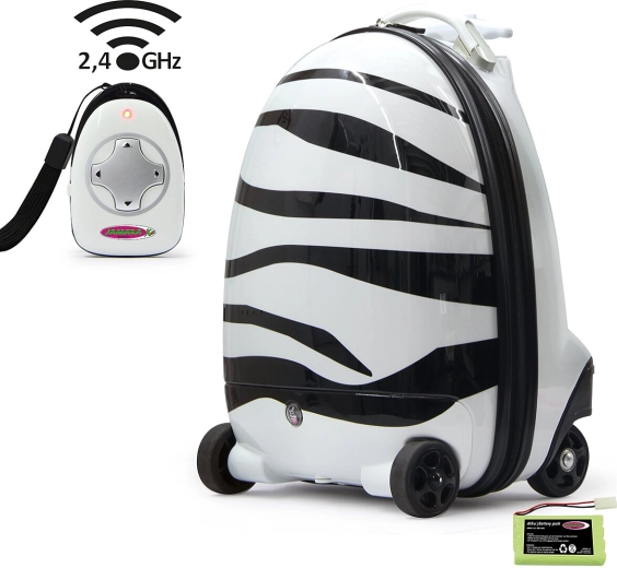 Jamara otroški RC kovček zebra 2,4 GHz – 1 kos