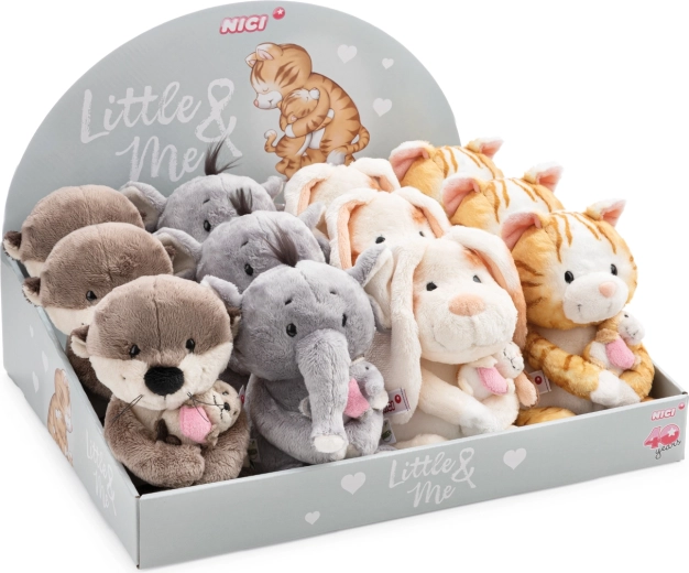 NICI plišasti pultni display Little & Me 20 cm (12 kosov)
