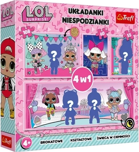 Sestavljanka 4 v 1 LOL Surprise