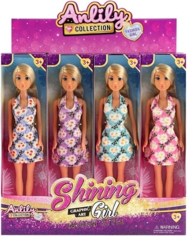 Doll in Floral Dress