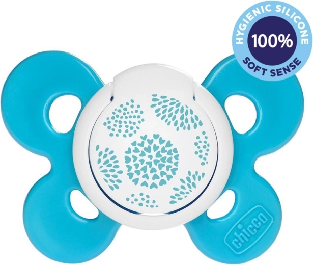 Chicco duda Physio Comfort, silikonska 6–16 m, medvedek