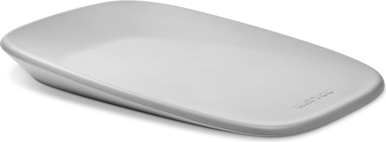 Nattou mehka previjalna podloga Softy Grey 50 × 70 cm brez BPA