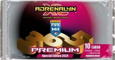 Panini FIFA 365 2024 Adrenalyn XL premium zbirateljske karte - 1 kos