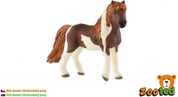 Figura Šetlandski poni iz plastike