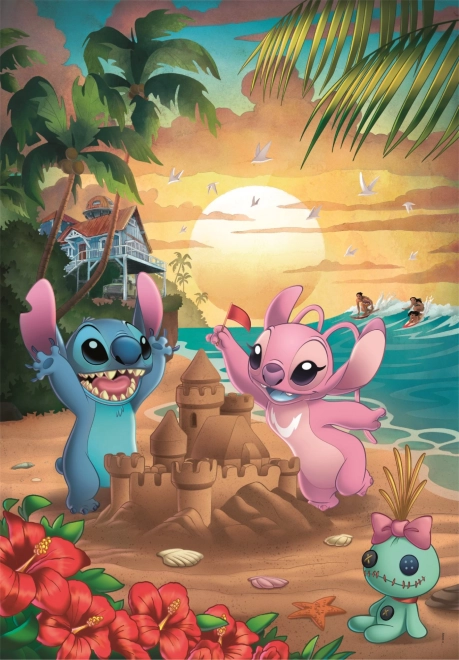 CLEMENTONI Puzzle Lilo & Stitch: Stitch in Angel 500 kosov