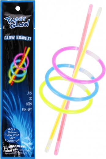 Komplet svetlečih zapestnic