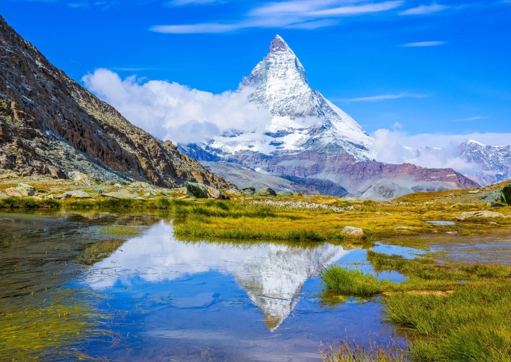 Enjoy sestavljanka Odsev vrha Matterhorn 1000 delov