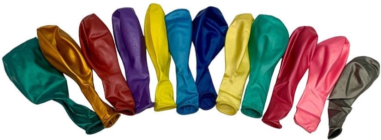 Priročno pakiranje 12 kosov v mešanici barv