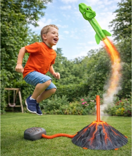 Skok med oblake: stopi in izstreli