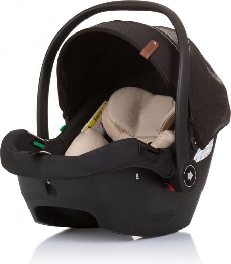 CHIPOLINO Avtosedež Duo Smart i-Size 40–87 cm, Obsidian Gold