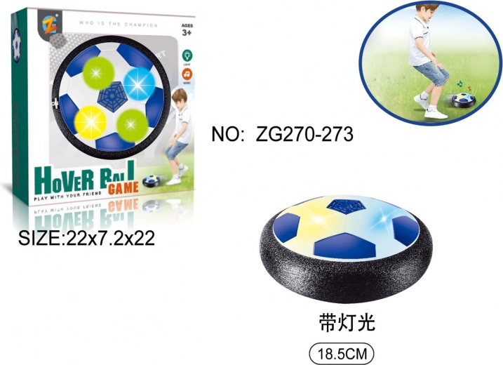 Levitirajoča žoga s svetlobo za otroke