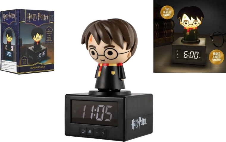 Paladone Harry Potter svetleča digitalna budilka