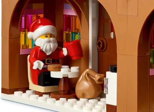 Minifigurica Santa Clause za božične zgodbe