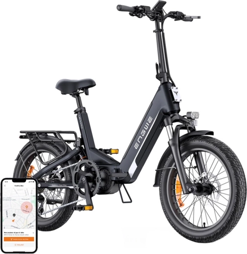 Električno kolo ENGWE L20 Pro 3.0 250 W 20" črno