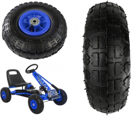Wheel for go-kart A15 blue - 1 piece