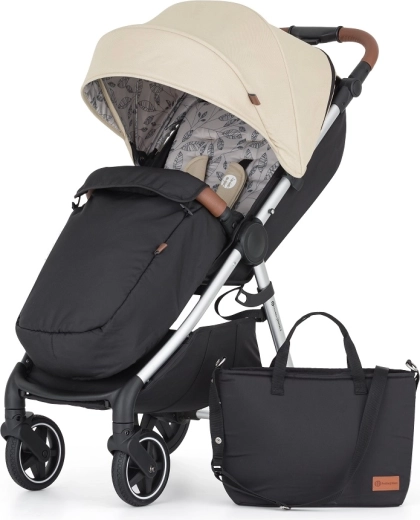 Petite&Mars športni voziček Royal3 silver sahara beige