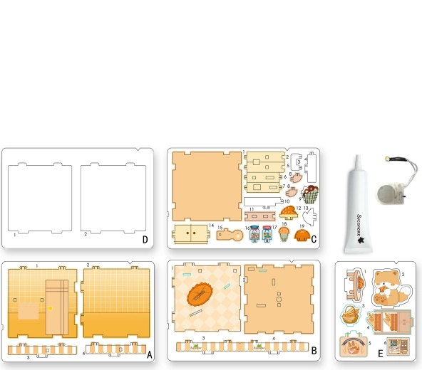 Chibi World – mini box with a dog