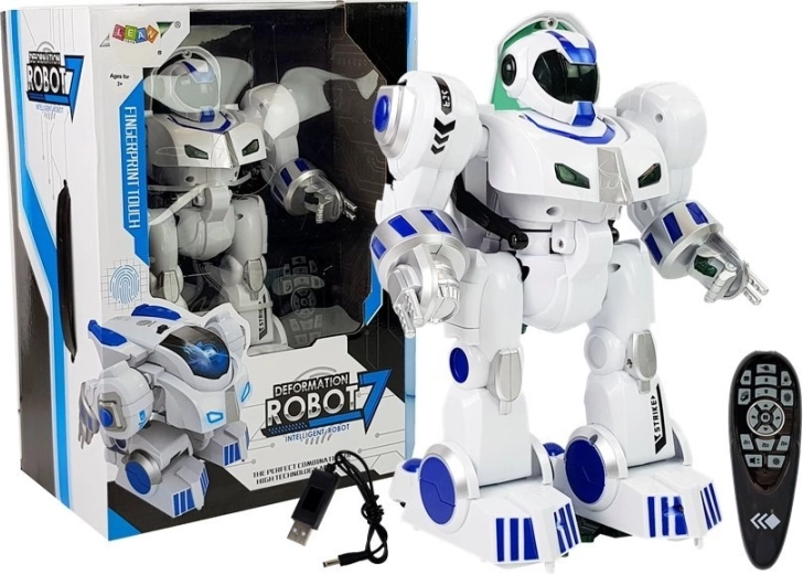 Interaktivni robot na daljinsko upravljanje Ples s prstnim odtisom