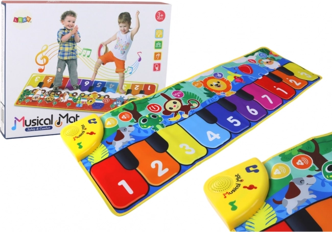 Otroška plesna blazina z zvoki živalic