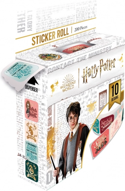 Komplet nalepk Harry Potter (200 kosov)