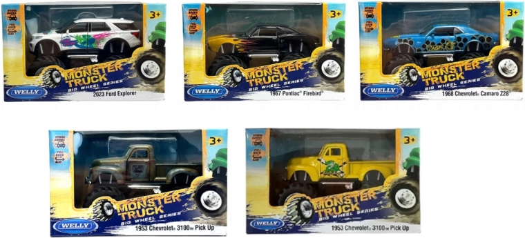 Welly monster truck Big Wheel – terensko vozilo z velikimi kolesi