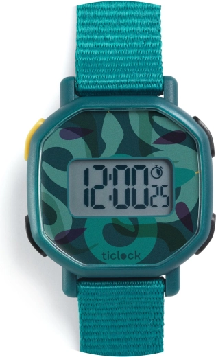 Digitalna ura Djeco Green Snakes