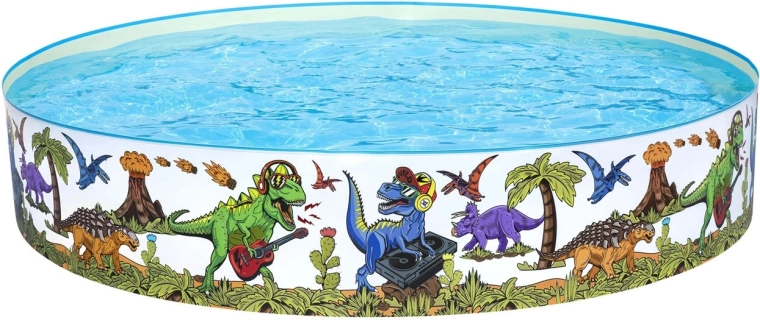 Igriv dizajn z dinozavri