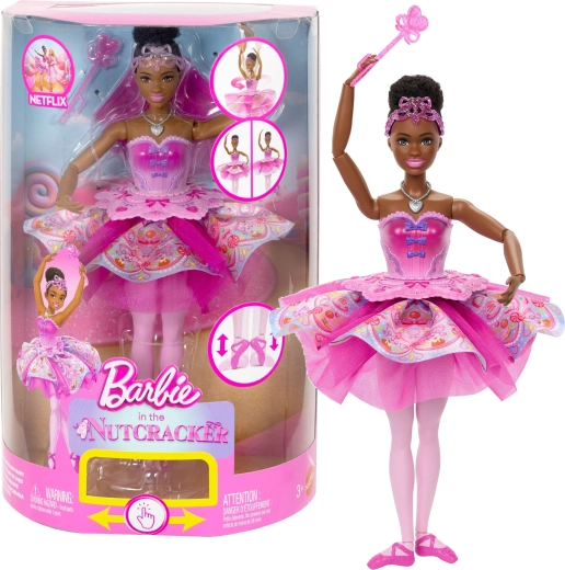 Barbie Barbie v Hrestaču balerina Sladkorna vila s preoblikovalnim krilom