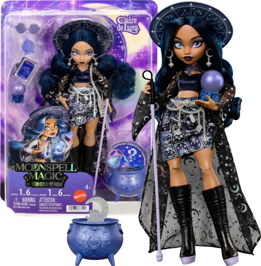 Monster High Moonspell Magic doll Claire de Luna 26 cm with accessories