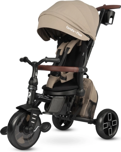 Qplay tricikel Comfo Max Coffee