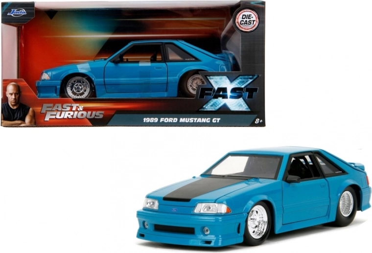 1989 Ford Mustang GT 1:24 od Jada Toys – Hitri in drzni 10 licenciran model