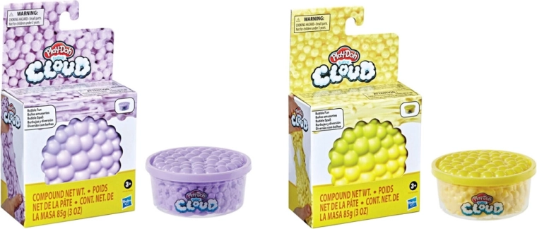 Play-Doh Super Cloud Bubble Fun – puhasta modelina z mehurčki