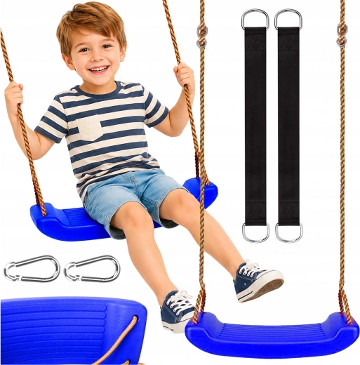 Otroška gugalnica Swing-y modra